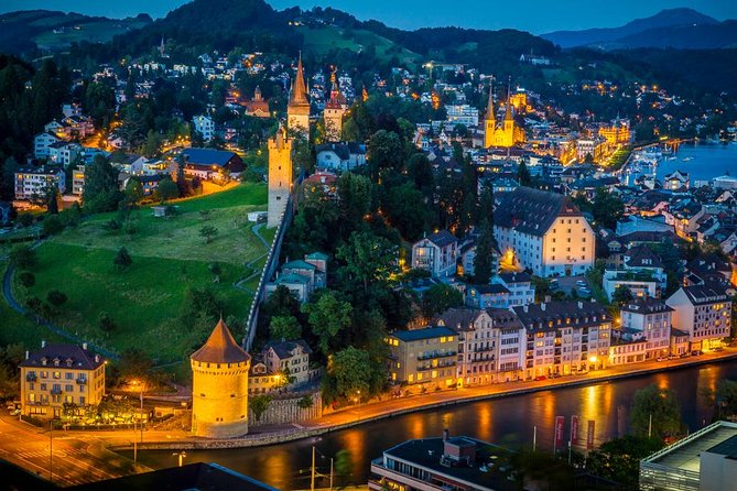 Lucerne by Night Photo Tour - Lake Lucerne from the City