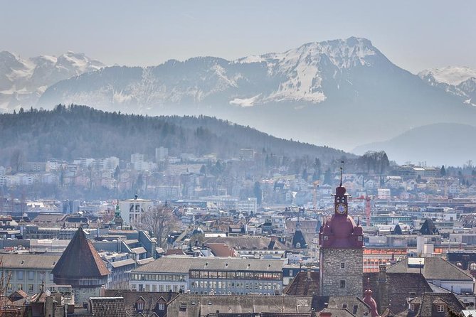 Lucerne Private Walking Tour with a castle visit! - Lake Lucerne and the open-air pause