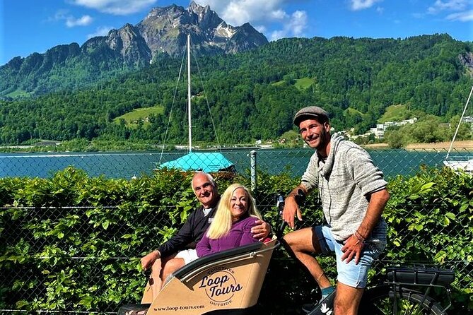 Lucerne's Hidden Secrets by Electric Cargo Bike - Who will get the most from this ride