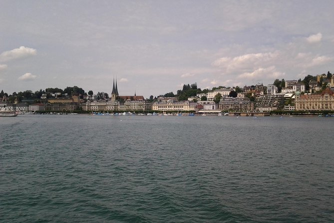 Lucerne small group walking tour and Lake Cruise from Zürich - St. Leodegar Church and the Lion Monument