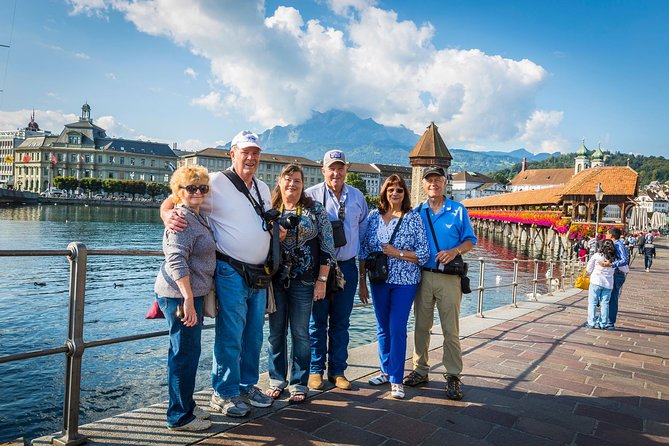 Lucerne Walking & Boat Tour: The Best Swiss Experience - Chapel Bridge and Lucerne’s postcard center