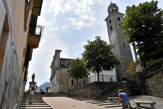 Lugano & Morcote, Lake Lugano, private guided tour, from Lugano - Parco Scherrer adds art, plants, and a little surprise