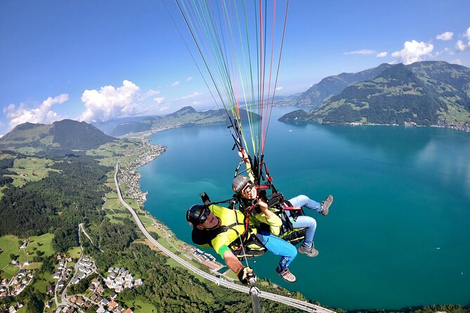 Luzern / Lucerne Professional Paragliding Tandem Flights - What the Two and a Half Hours Actually Include