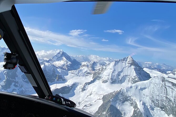 Matterhorn helicopter tour - longest scenic flight from Bern over the Swiss Alps - The Matterhorn from every angle