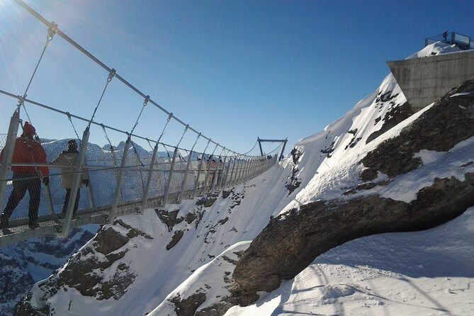 Mount Titlis Glacier World Private Day Trip from Basel - From Basel to Lucerne and Engelberg by train