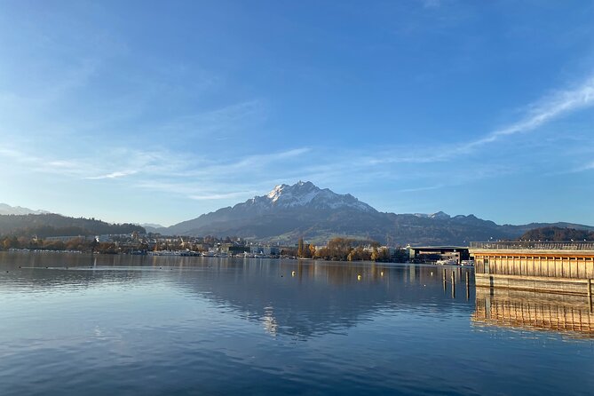 Mt. Pilatus & Lake Lucerne Cruise Small Group Tour | From Basel - The cog railway is more than a way down