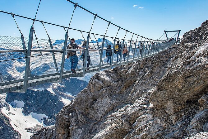 Mt. Titlis Glacier & Lucerne Old Town Tour | From Lucerne - Walking through the Glacier Cave