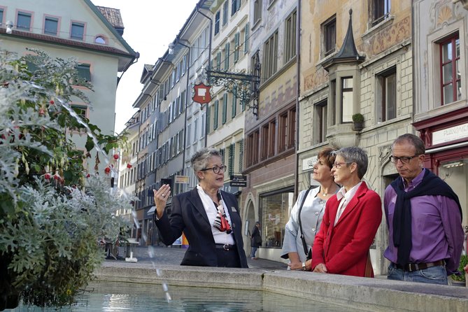 Official Guided City Tour of Lucerne - A finish near Fritschibrunnen