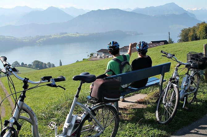 Panoramic E-Bike Tour with a Lake Cruise - Brunnen, Victorinox, and the knife-making detail