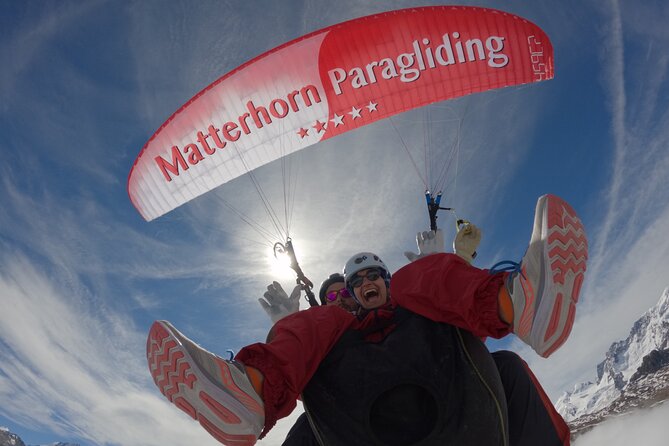 Panoramic Paragliding Flight in Zermatt Matterhorn (15-20min) - Flying above Zermatt with the Matterhorn in view