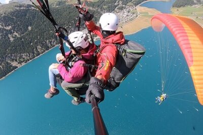 Paragliding Tandem Flights in Engadin