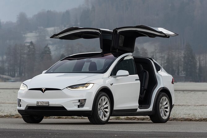 Phototour Private Photoshoot in Interlaken & Lake Brienz and Thun - What the Tesla ride adds to the experience