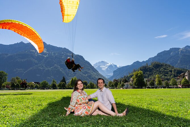 Private Photoshoot in Interlaken and Lake Thun - Weissenau Nature Reserve and Lake Thun
