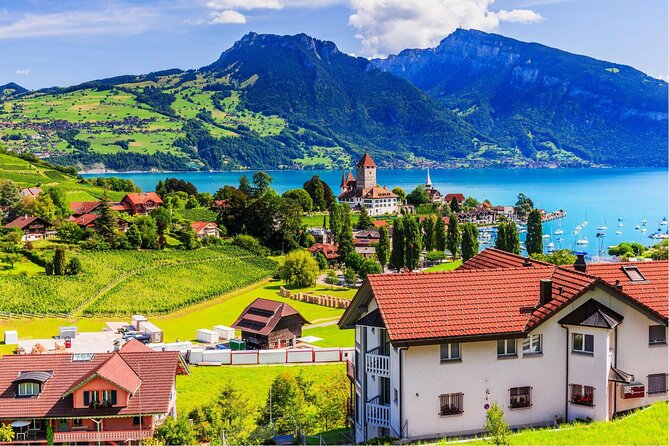 Private Tour to Swiss Capital, Castles & Lakes by Car from Zurich - Bern’s clock tower and old-town streets