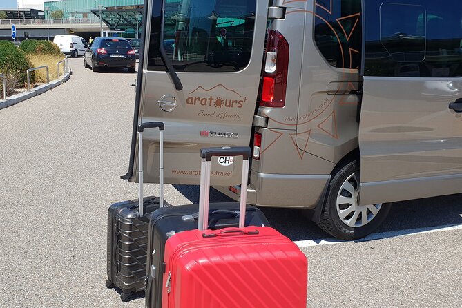 Private transfer from Lucerne to Zurich Airport - Key points at a glance
