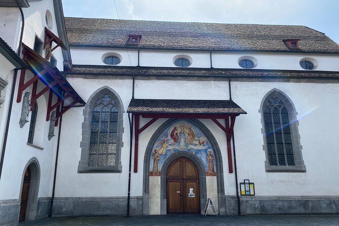 Revealing Lucerne: Self-Guided Audio City Tour - Hirschenplatz adds Goethe, battles, and trade