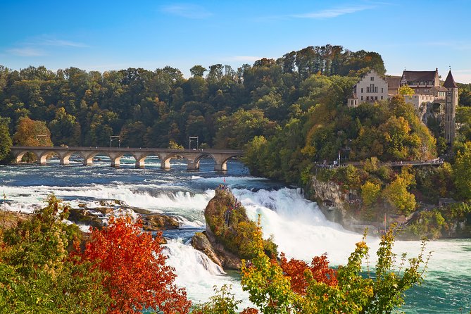 Rhine Falls and Stein am Rhein (Private Tour) - Rhine Falls from Castle Laufen