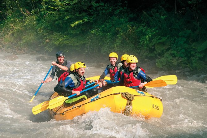 River Rafting Lütschine in Bernese Oberland - The calm run to Lake Brienz