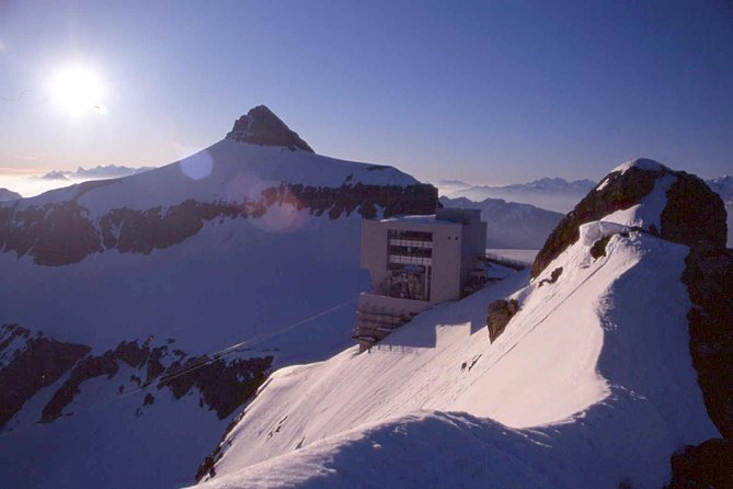 Riviera Col du Pillon & Glacier 3000 from Lausanne - The Peak Walk and views from Restaurant Botta