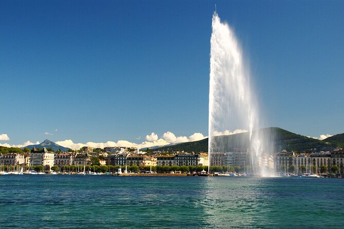 (STTG04) - Sightseeing Cruise at Geneva with Wine and Aperitif - Meeting the boat at Quai du Mont-Blanc