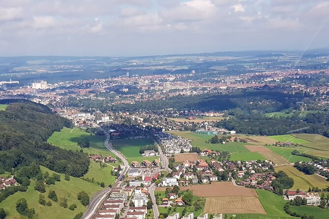 Swiss Capital city helicopter sightseeing tour - the ideal flight to see Berne - What the private flight feels like