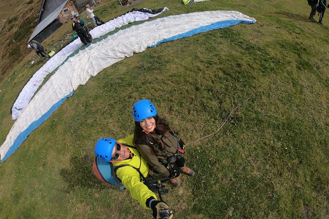 Tandem Flight Zurich-Engelberg - Engelberg and the Alpine setting