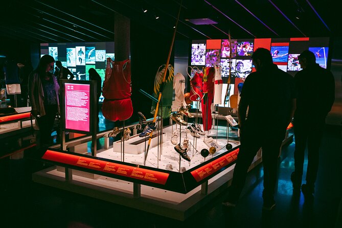 The Olympic Museum Entrance Ticket in Lausanne - Torches, uniforms, and the details of the Games