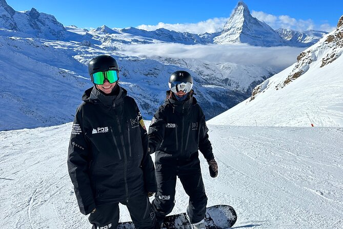 VIP Ski or Snowboard Lesson - Full Day Zermatt - Learning around Sunnegga