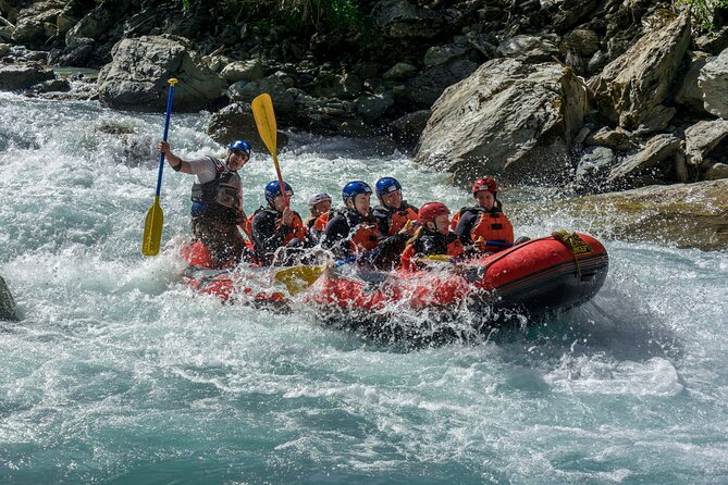 Whitewater Action Rafting Experience in Engadin - Key points at a glance