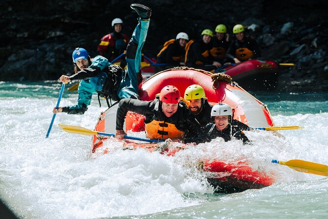 Whitewater Action Rafting Experience in Engadin - Swimming and a possible cliff jump before the main action