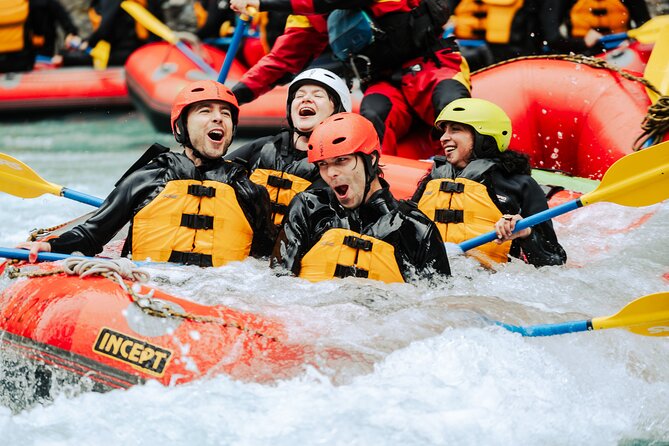 Whitewater Action Rafting Experience in Engadin - Getting ready at the Engadin Outdoor Center