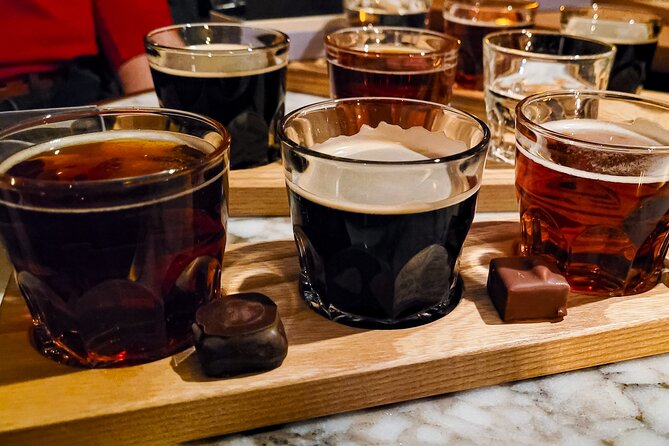Zurich Beer & Chocolate Tour – Craft Beers & Swiss Chocolates - The eight pralines are the clever part