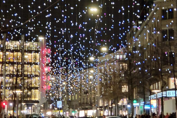Zurich Christmas Market Tour - Zurich Hauptbahnhof and the decorated Christmas tree