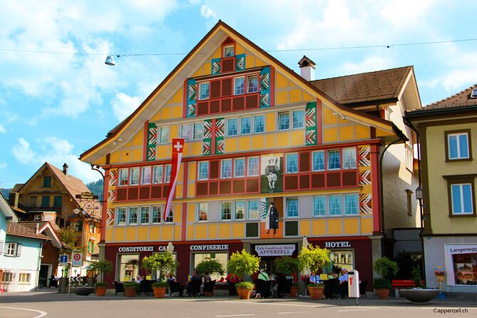 Zurich Open Top Bus, Chocolate and Cheese Factory Tour Appenzell - The St. Gallen addition changes the route